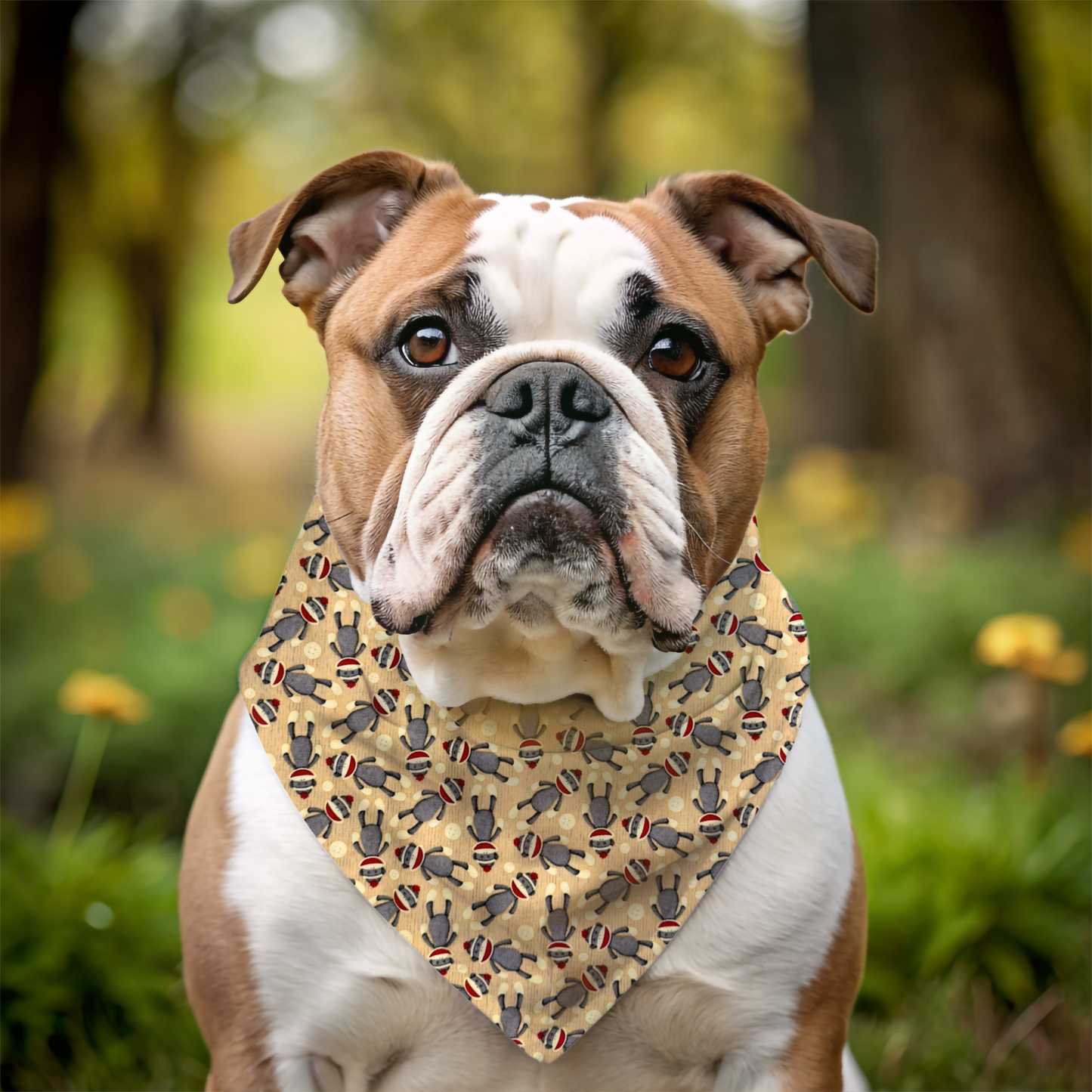 Funky Monkey Dog Bandana