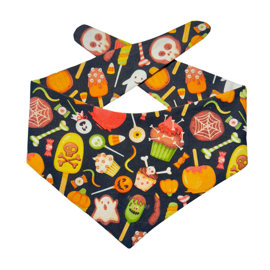 Halloween Goodies Dog Bandanas